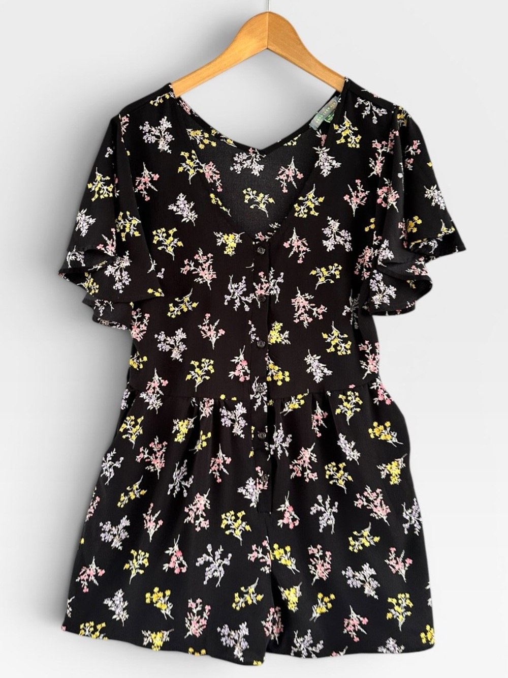 🎉5 for $45🎉 Good luck Gem romper Jumpsuit size M